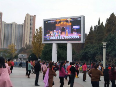 南门河广场LED显示屏